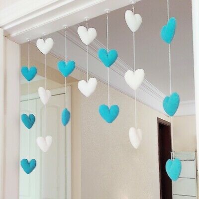 DIY Self Adhesive Bicolor Heart Shaped Fluffy Door Curtain Cute Drape Home Decor | eBay Bedroom Door Decorations, Diy Drapes, Welcome Home Decorations, Birthday Room Decorations, Diy Room Decor For Teens, Teen Room Decor, Cute Bedroom Decor, Diy Crafts Room Decor, Door Curtain