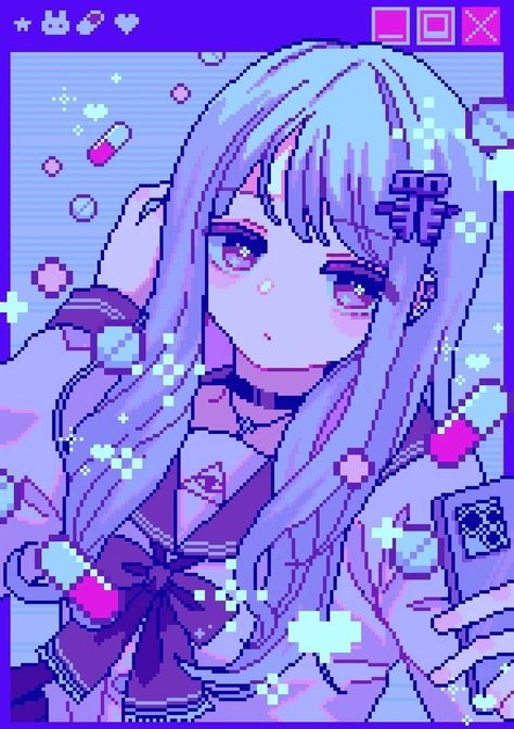 Pixel Art Tutorial, 8bit Art, Spotify Covers, Pix Art, Anime Pixel Art, Art Folder, 캐릭터 드로잉, Pixel Art Design, Art Gallery Wallpaper