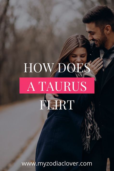 Unsure if your Taurus is interested or just being friendly? Check out this guide which covers his flirting style and what to look for! #taurusmen #taurus #flirting #zodiaclover #zodiacsigns Taurus Man Pisces Woman, Taurus Man In Love, Taurus Traits, Flirting With Men, Taurus Love, Pisces Woman, Taurus Woman, Taurus Man, Couples Engagement Photos