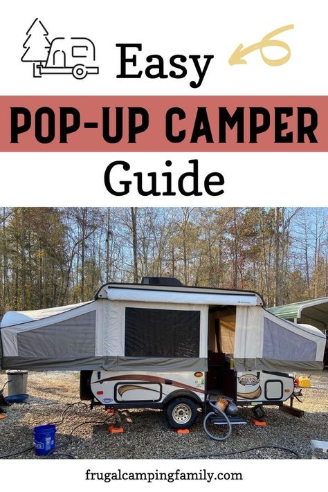 Use this pop-up camper guide to get started camping soon or for tips to help you with your own camper. Pop-Up Camping | Pop Up Camper Hacks | Camping | Camping Guide | Pop Up Camper Ideas Best Pop Up Campers, Pop Up Camping, Pop Up Campers, Kids Camping Gear, Rv Travel Destinations, Camping Essentials List, Jack Fruit, Pop Up Trailer, Camping Family