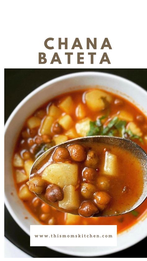 Black chickpeas, Chana Bateta Black Chickpeas Recipes, Chana Batata Recipe, East African Recipes, Indian Beans, Chickpeas And Potatoes, Curried Chickpeas, Savoury Bites, Dal Recipes, Black Chickpeas