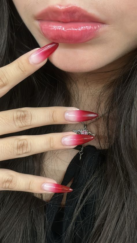 nails Nail Ideas Stilletos, Red Stilletos Nails, Red Stilletos, Nail Ideas, Acrylic Nails, Nails, Red, Beauty