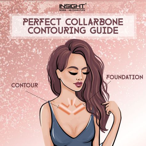 Collarbone Makeup, Contour Guide, Foundation Contouring, Makeup Order, Makeup Guide, Beauty Tutorials, Perfect Makeup, Liquid Foundation, Beautiful Makeup