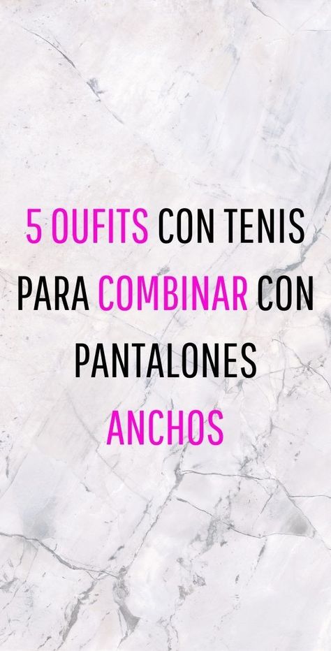 Aquí te decimos que estilos de tenis le quedan bien a los pantalones anchos que son los favoritos de la temporada. Outfit Pantalon Ancho, Pantalon Ancho Outfits, Jeans Palazzo, Wide Leg Outfit, Adidas Outfit Women, 5 Outfits, Outfits Con Jeans, Outfits Jeans, Look Jean