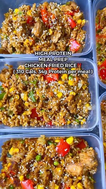 Protein Meal Prep Chicken, Zack Chug, Meal Prep Chicken, Protein Meal Prep, Protein Meal Plan, White Rice Recipes, High Protein Breakfast Recipes, High Protein Meal, High Protein Meal Prep