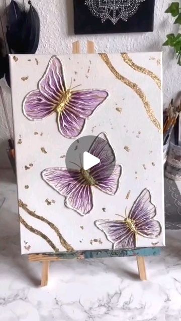 Canvas Illustration, Indie Art, Abstract Paint, Butterfly Crafts, Painting Artist, Support Artists, Painting Drawing, Artist Artwork, Community Art