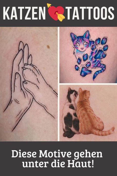 Besondere Katzen Tattoos und ihre Bedeutungen ► Hol' dir jetzt Inspirationen für dein Motiv! Hier findest Du heraus, welcher Stil am besten zu dir passt >> Folge Cat-News.net, um keine Neuigkeiten aus der Welt der Katzen zu verpassen! Tier Tattoo, Cat Tattoo, Arm Tattoo, Henna, Tattoos, Nails, Pins, Quick Saves, Arm Tattoos