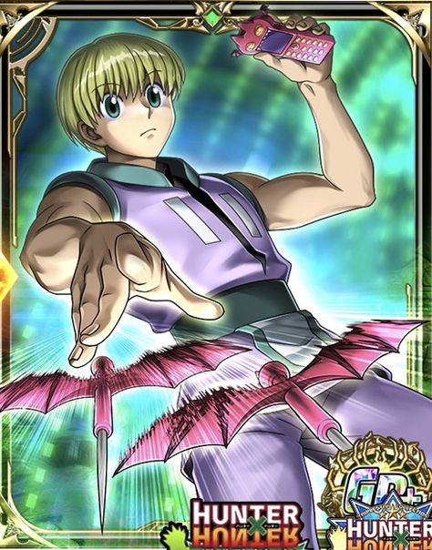 Hunter X Hunter Mobage Cards, Mobage Cards, Hxh Characters, Hunter Anime, I Love Anime, Funky Art, Hunter X Hunter, An Anime, Cutie Patootie