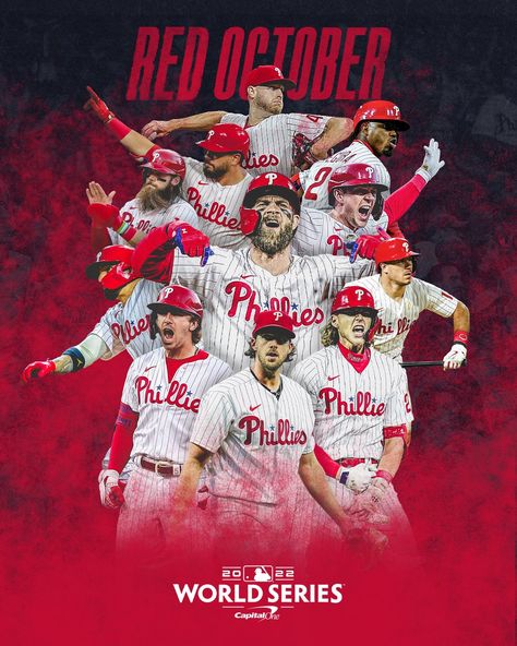 Phillies World Series, Philadelphia Phillies Baseball, Mlb Postseason, Mlb World Series, Philadelphia Sports, Phillies Baseball, Bryce Harper, National League, Philadelphia Phillies