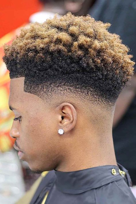 Latest Black Boys Haircuts And Hairstyles ★ Temple Fade for Black Boys Hair Joshua Hair, Low Fade Curly Hair, Afro Hair Fade, Black Man Haircut Fade, Black Boy Hairstyles, Male Haircuts, Afro Fade, Black Boys Haircuts, Afro Hairstyles Men