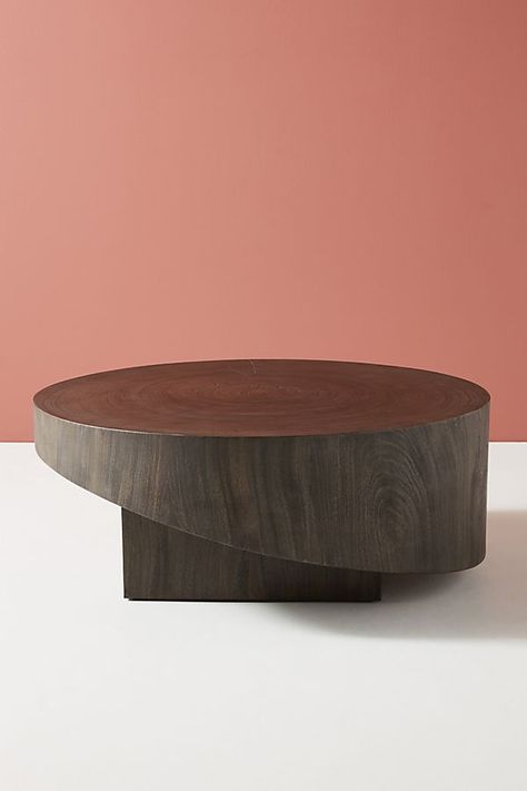 Anthropologie’s Spring Collection Features This Unusual Material Apartment Coffee Table, Beach Townhouse, Hanging Furniture, Reclaimed Wood Coffee Table, Unique Coffee Table, Reclaimed Wood Furniture, Salvaged Wood, Wood Coffee Table, Table Wood