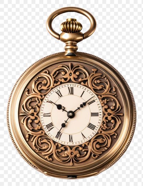 Antique Clock Aesthetic, Watch Png, Clock Aesthetic, Antique Pocket Watch, Watch Clock, Pocket Watch Antique, Antique Clock, Design Image, Pocket Watch