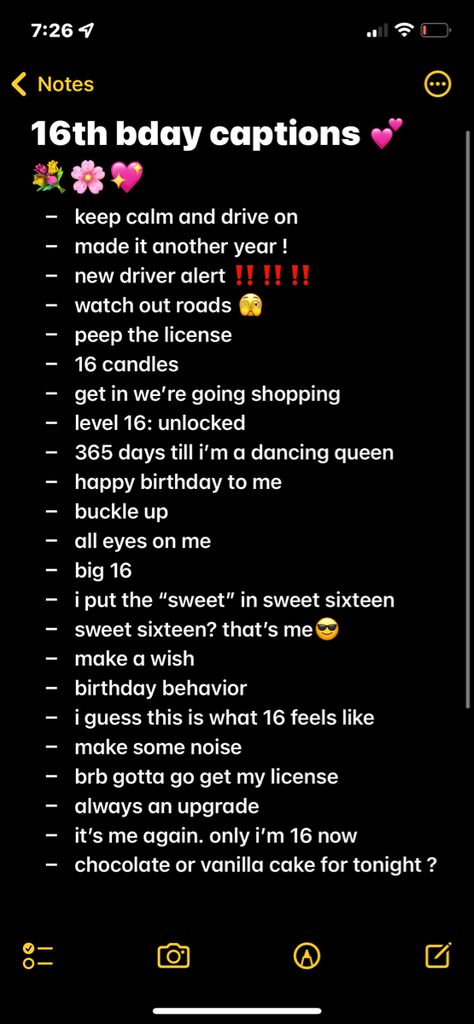 instagram captions. 16th birthday. insta captions. bday captions. captions for 16th birthday. captions for instagram. insta. captions. Captions For Happy Birthday, Sweet Sixteen Post Captions, 16 Birthday Ig Captions, Self Bday Captions, Birthday Instagram Post Captions, Captions For 16 Birthday Posts, Sweet 16 Birthday Captions For Instagram, Birthday Captions Sweet 16, Quince Captions For Instagram