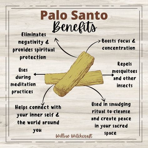 Palo Santo Incense Benefits, Palo Santo Benefits, Astrology Knowledge, Witch Info, Emotions And Essential Oils, Smudging Prayer, Herbal Incense, Candle Magic Spells, Incense Burning