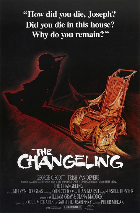 Changeling Movie, Jean Marsh, Melvyn Douglas, George C Scott, The Changeling, Best Ghost Stories, Ghost Movies, John Russell, Trainspotting