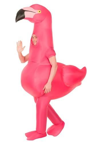 Wish you were born pink? Well, now you can be when you wear this Adult Inflatable Pink Flamingo Costume to your next party! Make all your friends dress up as other birds and you'll have a whole flock in no time. Pink Flamingo Costume, Flamingo Inflatable, Minecraft Costumes, Ace Ventura Costume, Black Widow Costume, Flamingo Costume, Sharkboy And Lavagirl, Ironman Costume, Troll Costume