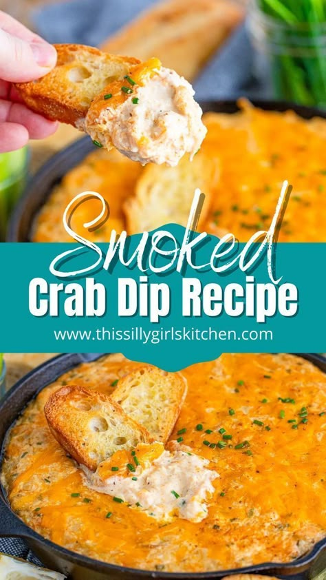 smoked crab dip Crab Dip Recipe, Kitchen Minimal, Hearty Appetizers, Crab Dip, Quick And Easy Appetizers, Best Appetizer, Fast Easy Meals, Easy Appetizers, Dip Recipe