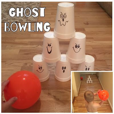 Halloween Games Preschool Easy, Halloween Activities For Preschoolers Motor Skills, Pre School Halloween Games, Halloween Preschool Gross Motor, Pre Schoolers Activities Halloween, Gross Motor Fall Activities Preschool, Learning Halloween Activities, Halloween Block Area Preschool, Fall Gross Motor Activities For Infants