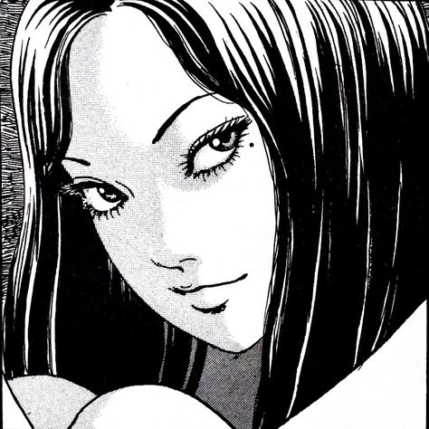 Tomie Icons, Kawakami Tomie, Tomie Kawakami, Anime Manga Icons, Japanese Horror, Manga Drawing Tutorials, Junji Ito, The Perfect Girl, Manga Icons