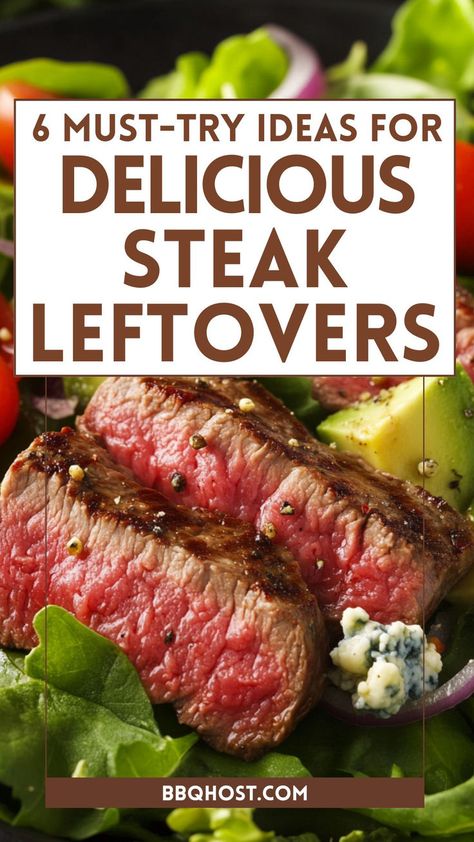 Need a quick meal using leftover steak? Try these easy steak leftover recipes like steak tacos, carne asada fries, and Asian beef stir fry! Save for later and click through for the complete guide! Recipes With Sliced Steak, Keto Leftover Steak Recipes, Leftover Strip Steak Recipes, Leftover Ny Strip Steak Recipes, Leftover New York Steak Recipes, Leftover Beef Tenderloin Recipes Meals, How To Use Leftover Steak, Leftover Ribeye Steak Ideas, Carne Asada Meals