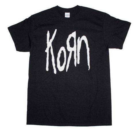 KORN Logo T-Shirt | Etsy Korn Logo, Logo T Shirt, 30 Day, T Shirt, Fabric, Black