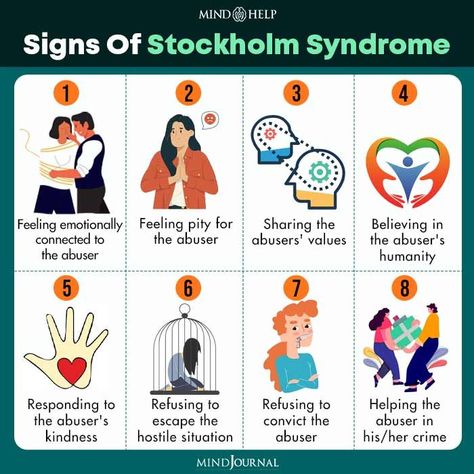 Stockholm Syndrome Quotes, Social Psychology, Positive Feelings, Emotional Response, Toxic Love, Stockholm Syndrome, Narcissistic People, Psychology Disorders, Therapy Counseling