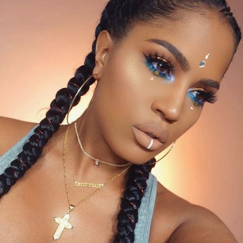 Caribana Makeup, Coachella Make-up, Edc Makeup, Trucco Glam, Festival Eye Makeup, Music Festival Makeup, African Makeup, Coachella Makeup, Festival Make Up