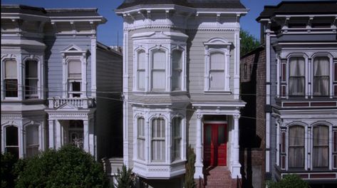 Houses From Movies, Movie Houses, Essex Street, Money Pit, Famous Houses, Fuller House, South Pasadena, Painted Ladies, Iconic Buildings