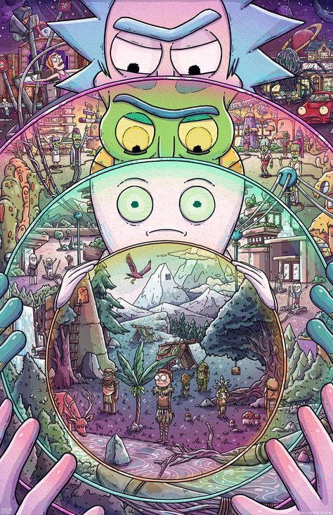 Anime Kid, Rick I Morty, Rick And Morty Poster, Rick Sanchez, Rick Y Morty, 1000 Piece Jigsaw Puzzles, Drawing Set, Winter Kids, Blanket Gift