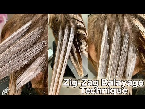 Balayage Hair Technique, Diy Balayage, Hair Color Placement, Balayage Hair Tutorial, Balayage Blond, Balayage Technique, Hair Color Streaks, Hair Techniques, Hair Color Techniques