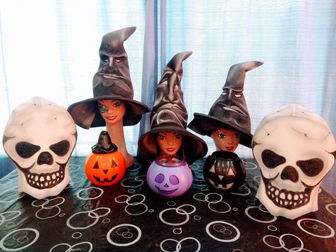 Gorros de Calavera y Sombrero Seleccionador de Harry Potter Harry Potter, Enamel Pins, Halloween