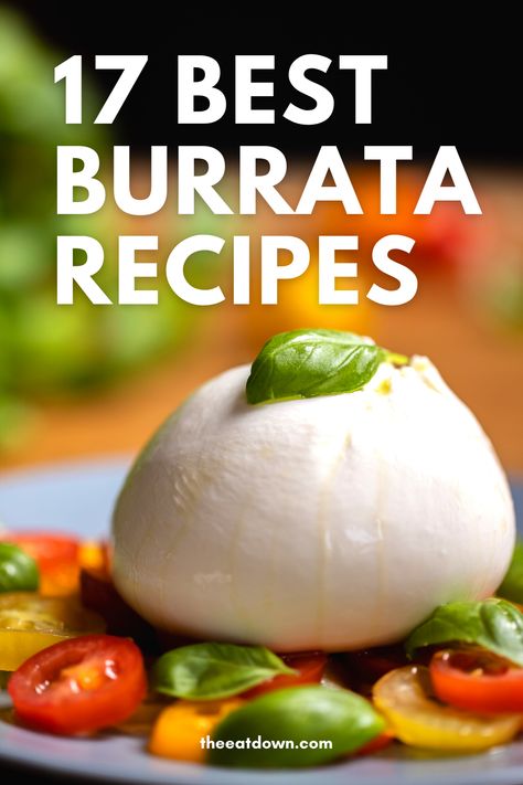 Burrata Recipes, Burrata Recipe, Arugula Pizza, Risotto Alla Milanese, Burrata Salad, Pizza Margherita, Yummy Appetizers, Arugula, Mediterranean Recipes