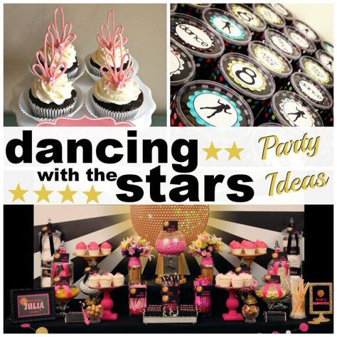 Dancing with the Stars Party Idea Jungle Safari Party Ideas, Stars Party Ideas, Dancing With The Stars Party, Dance Party Ideas, Safari Party Ideas, Ball Dancing, Party Themes Ideas, Party Ideas For Kids, Party Table Centerpieces