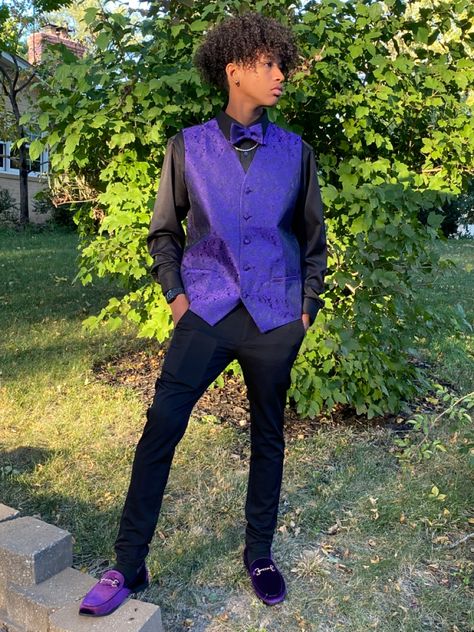 Homecoming Men Outfit Black, Black Hoco Fit Men, Homecoming Outfits High School, Hoco Men Outfits Black, Black Male Hoco Outfits, Homecoming Ideas For Boys, Men Homecoming Outfits, High School Homecoming Mens Outfit, Hoco Fits For Guys Black