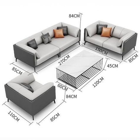 Furniture Dimensions Standard, Luxurious Sofa Bed, Sofa Bed Ideas, Sofa Come Bed, Sofa Layout, Living Room Plan, Interior Design Principles, Affordable Sofa, Luxury Sofa Design