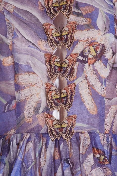 Zimmerman Dress, National Library, The Bush, Silk Mini Dress, Fashion Plates, Runway Show, Butterfly Design, Sydney Australia, Sewing Inspiration