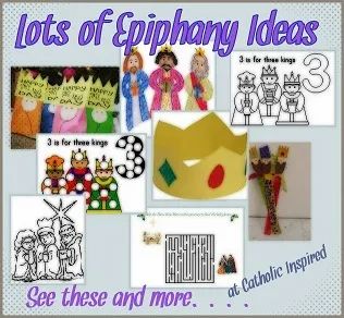 Epiphany Party, Religion Activities, Epiphany Crafts, Kids Sunday School Lessons, Catholic Homeschool, Liturgical Year, 3 Kings, Roi Mage, Catholic Crafts