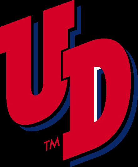 Dayton Flyers Alternate Logo (1995) - Red UD with blue outline Dayton Flyers, American Flag Wallpaper, Secondary Logo, University Of Dayton, Virtual Museum, College Logo, Sports Logos, Red Logo, Sports Theme