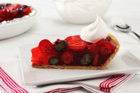 Mixed Berry Pie Recipe, Berry Pie Recipe, Biscuits Graham, Summer Pie, Berry Cheesecake, Berry Pie, Berries Recipes, Kraft Recipes, Kraft Heinz