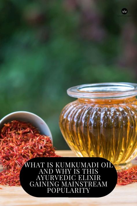 Saffron Oil For Skin, Rose Oil For Skin, Kumkumadi Oil, Herb Benefits, Saffron Oil, Ayurvedic Oil, Herbal Oil, Rose Oil, Skin Issues