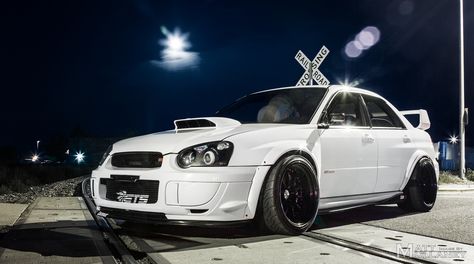 2005 Subaru Wrx, White Knight, Mitsubishi Evo, Subaru Cars, Street Racing Cars, Sport Car, Sweet Cars, Tuner Cars, Japan Cars