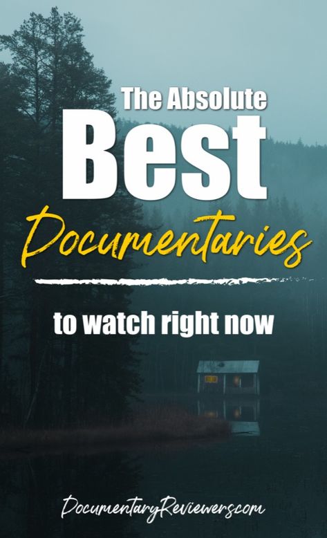 The Absolute Best Documentaries of All Time - The Documentary Reviewers Good Documentaries To Watch, Scary Documentaries, Best Documentaries On Netflix, Movie Hacks, Netflix Movies To Watch, Top Tv Shows, Best Films, Tv Series To Watch, Documentary Movies