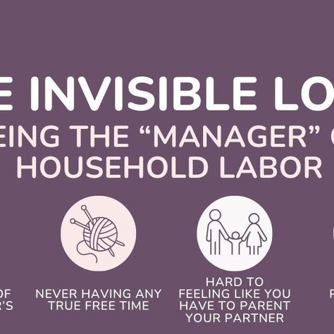 Erica Djossa | Mental Health | Motherhood on Instagram: "Are you overwhelmed by all the managing, noticing, remembering, organizing, planning, and juggling? 
 
It feels hard because it IS hard. 
 
We’re carrying more labor than ever–labor we’re often defaulted into without realizing it. 
 
But it doesn’t have to be that way. If you have a partner in your home, you can learn to redistribute the mental labor and share the load in a fair way. 
 
We created a practical guide on How to Explain the Mental Load to Your Partner. 
 
You’ll learn how to: 
〰 Make the invisible load visible 
〰 Talk to your partner to create buy-in 
〰 Create productive open communication 
〰 Encourage active participation in the home 
 
This week ONLY, save 15% with code GUIDES 
 
Comment MWLOAD below for a DM or head t Invisible Labor, Mental Load, How To Explain, Household Management, Open Communication, The Invisible, Juggling, Talking To You, That Way
