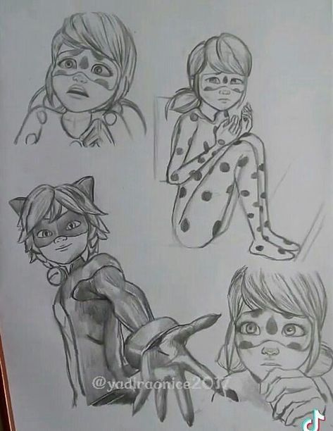 Drawing Ideas Miraculous, Ladybug Miraculous Drawing, Miraculous Ladybug Sketches, Miraculous Ladybug Drawing Sketch, Miraculous Sketch, Miraculous Sketches, Miraculous Ladybug Drawing, Miraculous Drawings, Miraculous Drawing