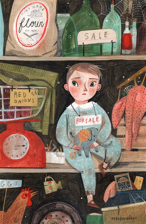 Rebecca Green, Interior Vintage, Picture Books Illustration, Childrens Illustrations, Illustrations And Posters, Editorial Illustration, Freelance Illustrator, Children's Book Illustration, Stop Motion