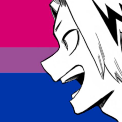 Lgbtq Flag, Denki Kaminari, Lesbian Flag, Profile Picture, Flag, Anime