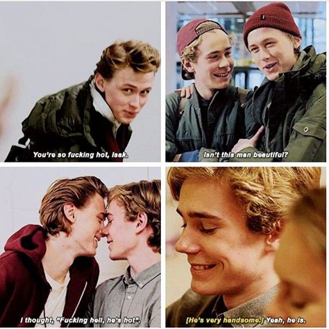 evak complimenting each other. my kink. Isak And Even Skam, Eliot Skam France, Noora And William, Elliott Skam France, Skam Norway William, Evak Skam, Skam Memes, Isak & Even, Tromso