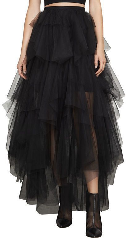 Rok Tile, Tulle Skirts Outfit, Long Tiered Skirt, Tiered Tulle Skirt, Black Ball Gown, Tulle Skirt Black, Tulle Maxi Skirt, Layered Tulle Skirt, Diy Skirt