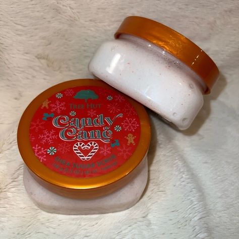 🔥VHTF 😍LE Travel Size VHTF Tree Hut CANDY CANE Body Sugar Scrub PEPPERMINT Grwm Products, Tree Hut Scrub, Body Sugar Scrub, Shea Sugar Scrub, Skincare Store, Christmas Stocking Gifts, Soft Smooth Skin, Exfoliating Body Scrub, Sugar Body Scrub