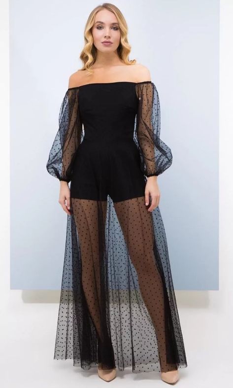 Glamorous Sheer Mesh Dress For Summer, Chic Black Mesh Dress With Tulle Material, Black Sheer Dress Outfit, Chic Black Mesh Dress With Tulle, Sheer Mesh Party Dress, Feminine Style, Sheer Black Dress Aesthetic, Sheer Dress Outfit Night, Sheer Dress Outfit, Sheer Dresses Outfit